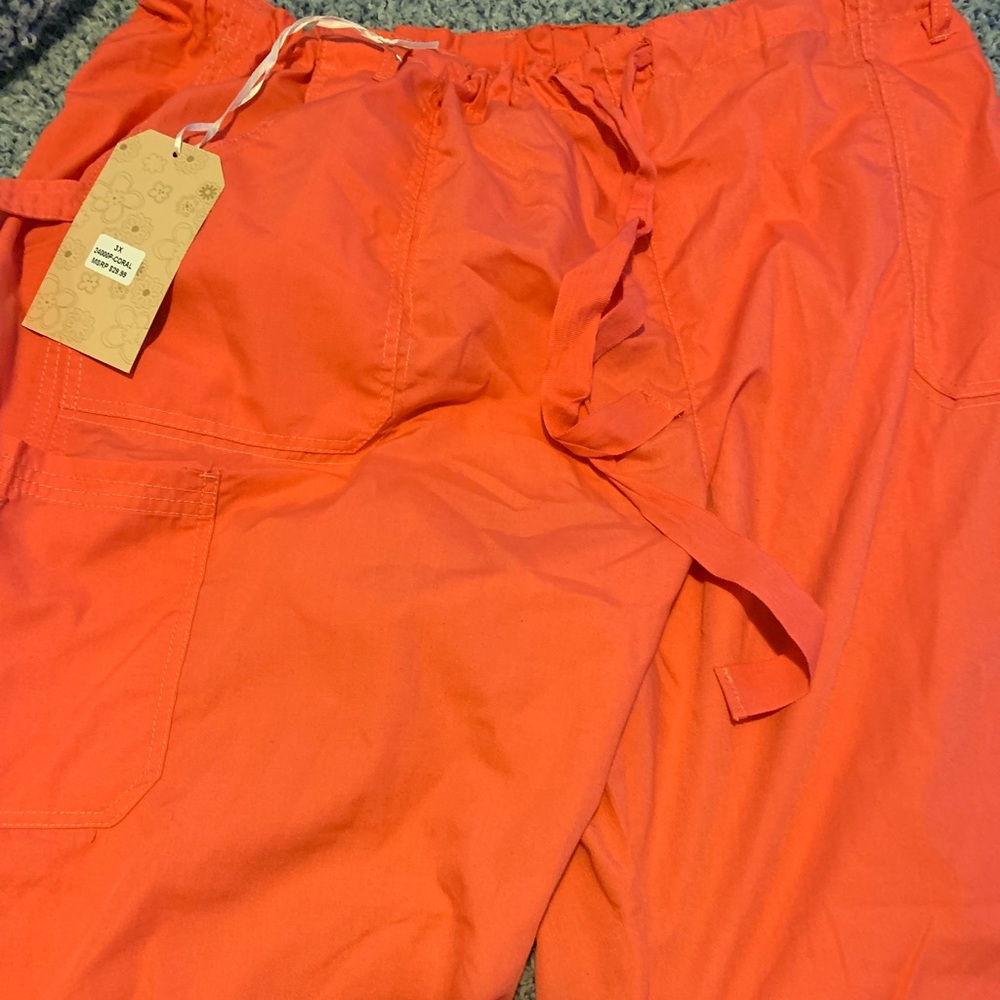 Scrub pants 3x NWT